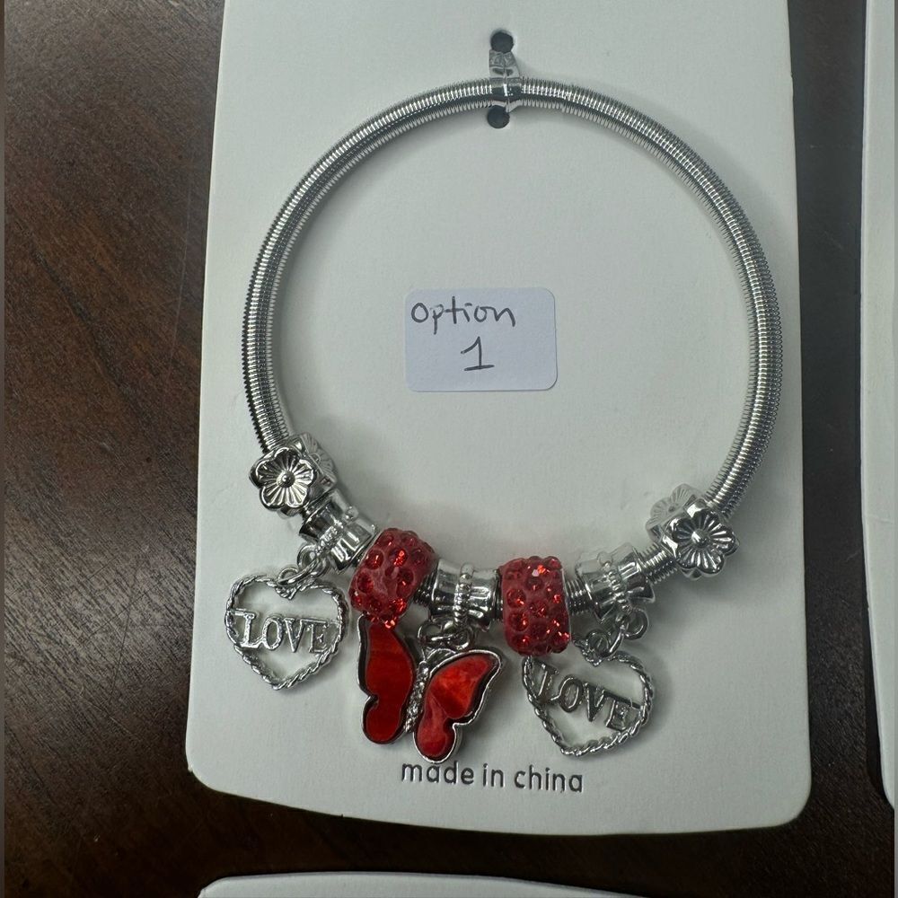 NWT Mint Stretchy Butterfly Bracelets- 7 Options $10 Closet Minimum Purchase - Picture 2 of 7